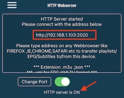 web server ready
