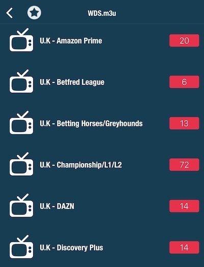 iptv categories loaded