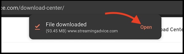 xciptv downloaded, we should open it now