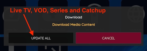 updating playlist content